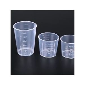 Cốc nhựa có chia vạch 30ml 50 ml & 100 ml