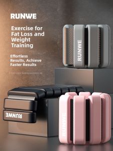 Runwe Weighted Wristband Sandbag Training Invisible Running Swimming Fitness Equipment Lead Block Leg Strap Handheld Weights