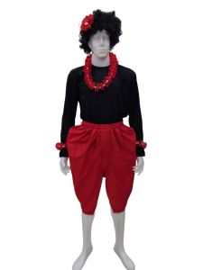 ชุดเงาะป่าผู้ใหญ่ได้ครบ 7 ตามภาพรวมวิกผม