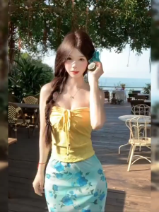 Áo Ống Nữ BABEE Cúp Ngực Ren Hoa Thắt Dây Điệu Đà Hoặc Buộc Cổ Xinh Xắn Ôm Body Phù Hợp Đi Biển