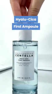SKIN1004 Madagascar Centella Hyalu‑Cica First Ampoule Hyalu‑Cica Hydrating Soothing Prep Ampoule Centella Hyaluronic Acid Barrier Repair Boost Skin Absorption Ampoule 100ml