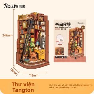 JINWUCHUANGYI | Mô Hình Nhà Nhỏ Tự Lắp Ráp DIY