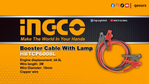INGCO 600A BOOSTER CABLE | JUMP START CABLE | HBTCP6008L