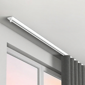 MEISITEKEKE | Ultra-thin Invisible Bendable Extendable Curtain Track
