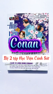 Combo 2 tập truyện Thám tử lừng danh Conan Học viện cảnh sát - NXB Kim Đồng