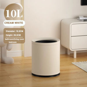 9L/10L/12L Open top bathroom trash candouble layers garbage canmodern trash can for bathroombedroomliving roomofficehotel