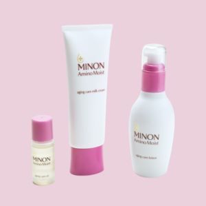 【Direct From Japan】Minon Amino Moist Aging Care Milk Cream 100g / Oil 20ml / Lotion 150ml -For Sensitive Anti-Aging