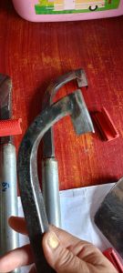 มีดกรีดยาง ทรงแม็คโคร ร่อง70° ยังไม่ลับคม