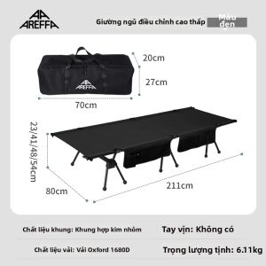 AREFFA | Giường Du Lịch Điều Chỉnh Được Mở Rộng