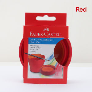 Faber Castell Wash Brush Bucket Scalable Telescopic Art Wash Pen Cup Folding Bucket Water Cup Sketch Painting Art Supplies