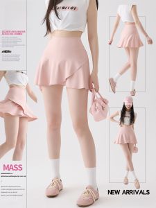 MiiOW | Cool Feeling A-Line Mini Skirt Womens Yoga Sport Skirt High Waist Nylon Spandex Blend Breathable Short Skirt With Safety Panty