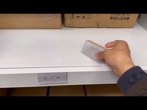 10 ชิ้น ป้ายราคาพลาสติก เทปและกาว ป้ายเทปกาวใส ป้ายราคาพลาสติก