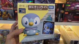 Mô Hình Pokemon Cảm Ứng Bóp Dẻo Pokémon Poképeace Puni Kyun Light Piplup