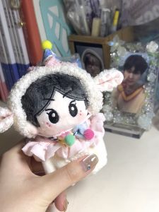Lovely Soft Cute 10cm Cotton Doll Lamb Party 10cm Doll Clothes Starfish Body Dress up Doll Clothes