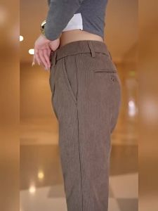 Spring Autumn Mens Corduroy Trousers New Mens Clothing Stretch Slim Fit Casual Pants Fashion Mens Business Work Pants