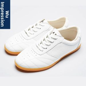 WUYINXIANG | Breathable Soft Cowhide Sole Men and Women Tai Chi Shoes
