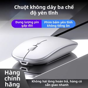 Phụ Kiện Máy Tính Eurobird Y2025 Chuột Di Động Không Dây Có Thể Sạc Quill Optoelectronic 2.4GHz Bluetooth Cho Máy Tính Để Bàn Và Máy Tính Xách Tay