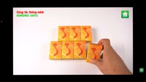 Công tắc thông minh Hunonic Datic kết nối Wifi điều khiển từ xa qua điện thoại. Bảo hành 1 năm