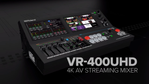 Roland VR-400UHD 4K Streaming Mixer