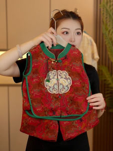 New Chinese Style Childrens Cheongsam Summer Outfit Thin National Trend Performance Clothes Baby Boys First Year Ceremony Clothes