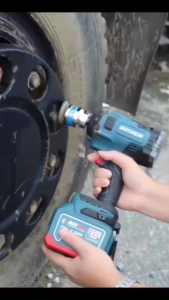 Máy Siết Bulong Pin BOSHUN BS-IW850N Động Cơ Không Chổi Than Lực Siết 850Nm Siêu Khoẻ Đầu Khẩu 1/2