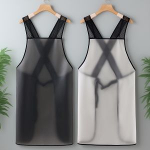 Áo Bảo Hộ TPU Chống Dầu Chống Thấm Nước Dùng Làm Việc Tại Nhà Cửa Hàng Thú Cưng Mới 2025 Mẫu Phổ Biến Dùng Cho Nhân Viên