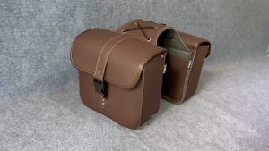 Túi Da Treo Hông Xe Motor Xe Máy 25cm