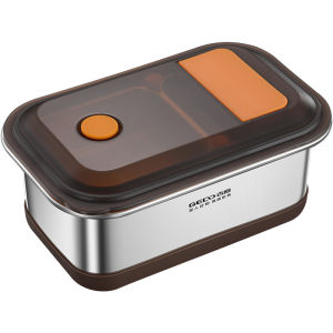 GEDO | Insulated Partitioned Lunch Box 304 Stainless Steel
