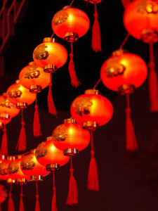 No Brand | New Year Decorative Lucky Lanterns LED Atmosphere Light