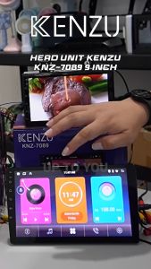 Head Unit Double DIN Android KENZU 7/9/10 INCI Car Audio Bluetooth Wifi Radio 1+32G/2+32G Voice Command