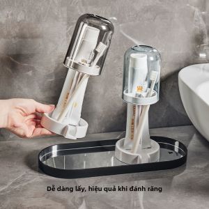 Bộ Cốc Đựng Đồ Chải Răng Chống Bụi Đa Năng