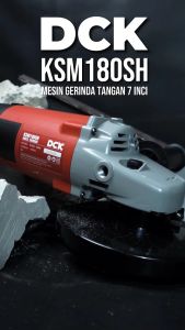 DCK KSM180SH: Mesin Gerinda Tangan 7\" Berkualitas Tinggi