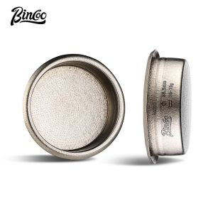 BINCOO Titanium Coffee Portafilter Powder Bowl Espresso Machine Handle Extraction Powder Bowl 58mm Accessory 18g