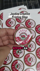 50pcs & 100pcs Product Label Kiss Cut Sticker 2"x2" Custom Sticker 100% Waterproof