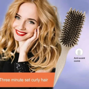 Salon Styling Curly Hair Styling Brush Curl Hair Brush for Combing and Shaping Mens and Womens Curls Reduce Pulling Tools