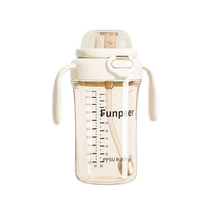 Funpeer Funpeer | Direct Drinking Baby Bottle for Toddlers 1-3 Years Old Sippy ...