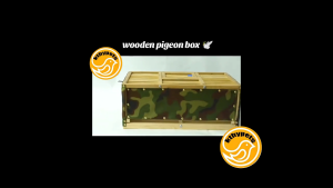Taiwan Pigeon training box Wood Foldable Tbox cage for pigeon birds Large