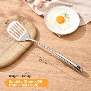 Stainless Steel Multipurpose Extended Cooking Utensil Set
