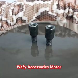 Paket Isi 2 Sepasang - Peninggi Spion Honda Ke Suzuki Baut 14 Ke Baut 12 Sambungan Spion Motor M10 x M8