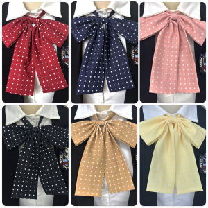 JIFANPAUL | Polka Dot Long Handle Bowtie Ribbon Pink