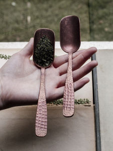 Thìa Trà Bằng Đồng Nguyên Chất Cổ Điển Dài Tay Dụng Cụ Lấy Trà Dụng Cụ Đào Trà Dụng Cụ Pha Trà Bằng Kim Loại Thực Tế