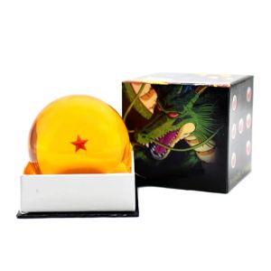 Bandai | Bandai cartoon Dragon Ball Crystal Ball Z Star 1-7 Star Dragon Ball Cosplay props desktop ornaments decorative toys and gifts
