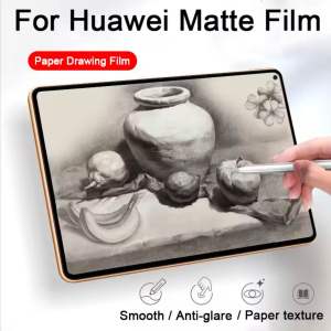 For Huawei Honor Pad 10 X7 9 X8a 8 X9 X8 Pro Matte Paper Feel Screen Protector For Huawei Matepad Air 12 X 13.2 Pro 12.2 12.6 11.5 11 10.4 10.8 T 10s 10 11 SE Pro 11 10.8 Painting Drawing Film