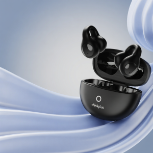 IFKOO | Wireless Noise-Canceling Air Bone Conduction Clip-on Sport Bluetooth Earbuds