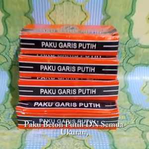 PAKU BETON PUTIH DN paku utk tembok