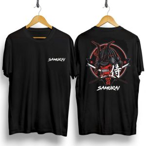 Shalch Trendy / Baju Pria Keren / Kaos Distro Dewasa Motif Samurai Last Skull / Pakaian Pria / Bisa Cod