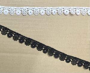3 mét ren chỉ 15cm- Ren chỉ nhỏ hoa văn xinh đẹp bán theo set 3 mét