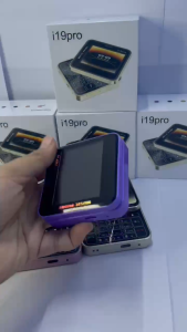 2025 Brand New i19 pro Flip Phone Keypad Cellphone 2G 3G Dual Card Android Flip Phone With FM Radio