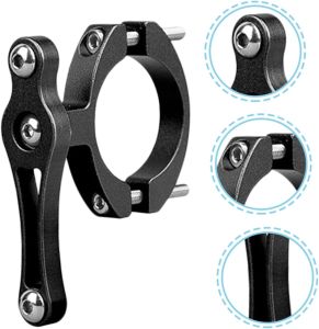 Bicycle Bottle Holder Mount Adapter Aluminum Alloy Universal Cycling Bottle Cage Clamp for Motorcycles Bikes Electric Bikes