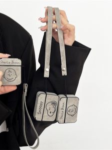 Creative Cartoon Snoopy Charlie AirPodsPro 2nd Gen Protective Case Apple Airpods3rd Gen Wireless Bluetooth Soft Leather Cover Silicone Anti-fall